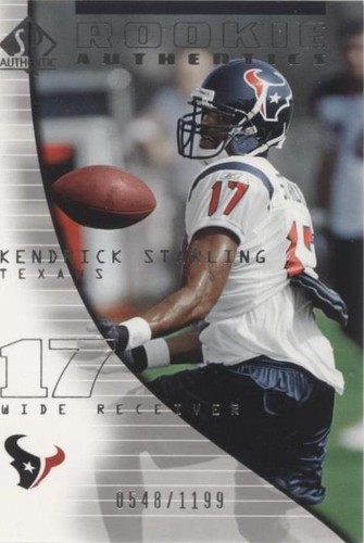 2004 SP Authentic Kendrick Starling #134