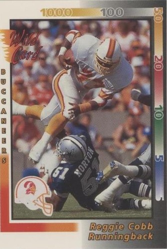 1992 Wild Card Reggie Cobb #46