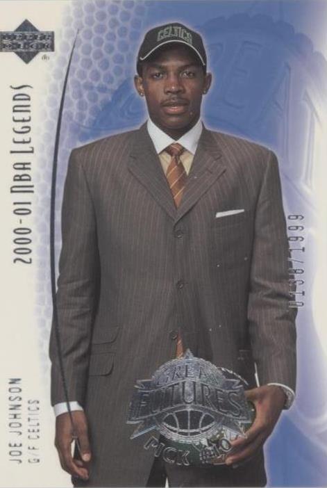 Leyendas de la NBA Upper Deck 2000-01 - Joe Johnson #123