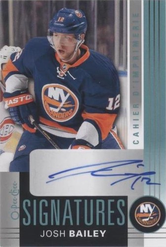 2013-14 O-Pee-Chee - Josh Bailey #OPC-JB