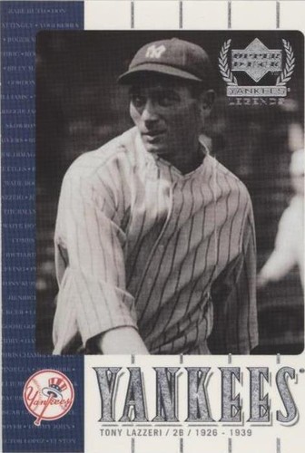 2000 Upper Deck Yankee Legends - Tony Lazzeri #20