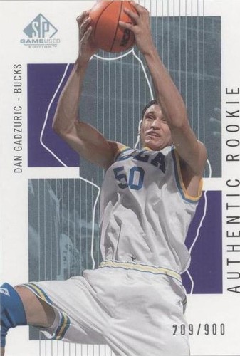 2002-03 SP Game Used Edition - Dan Gadzuric #121