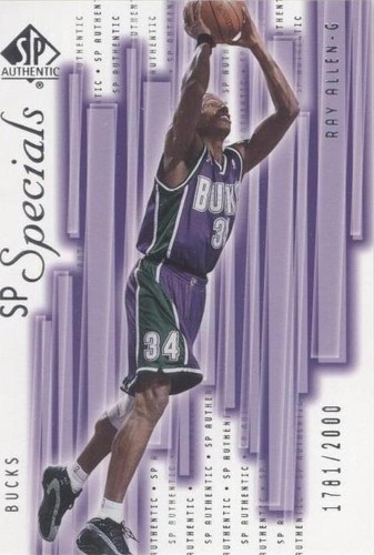 2001-02 SP Authentic - Ray Allen #145