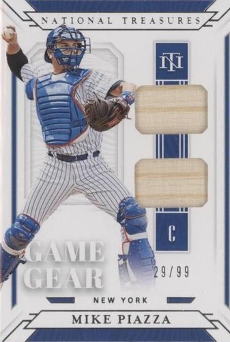 2023 Panini National Treasures Materials-Glove #44 Mike