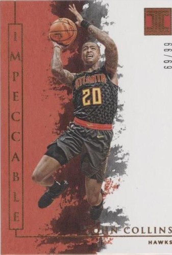 2019-20 Panini Impeccable - John Collins #27
