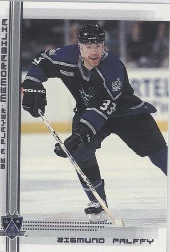 2000-01 In the Game Be A Player Memorabilia - Ziggy Palffy #184