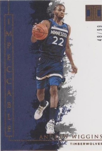 2019-20 Panini Impeccable - Andrew Wiggins #94