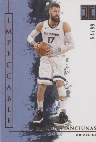 2019-20 Panini Impeccable - Jonas Valanciunas #73