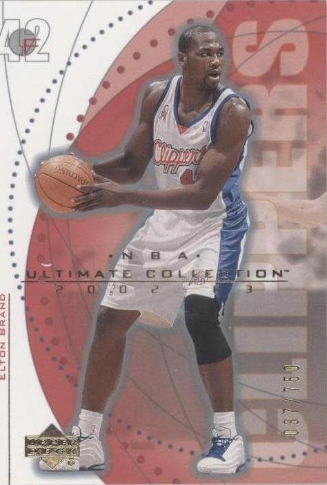 2002-03 Upper Deck Ultimate Collection - Elton Brand #24