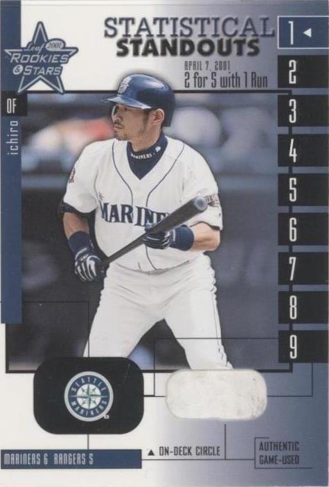 Leaf Rookies & Stars 2001 - Ichiro Suzuki #SS-1