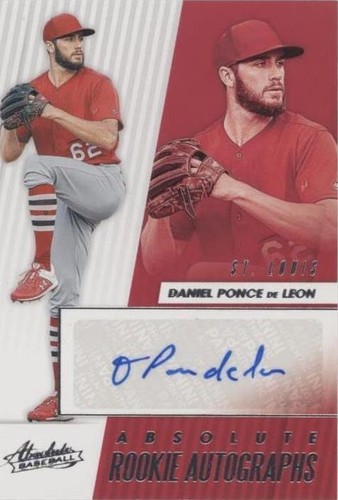 2019 Panini Chronicles - Daniel Poncedeleon #ARA-DP