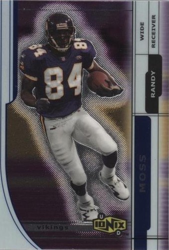 2000 UD Ionix Randy Moss #32