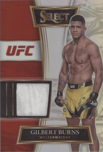2022 Panini Select UFC - Gilbert Burns #SS-GBS
