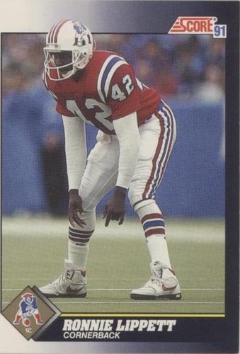 1991 Score Ronnie Lippett #557