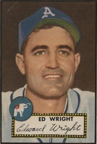 1952 Topps - Ed Wright #368