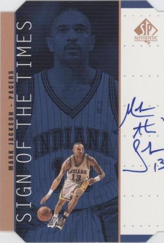 1998-99 SP Authentic - Mark Jackson #MK