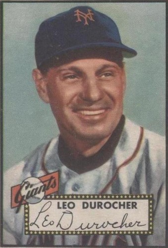 1952 Topps - Leo Durocher #315