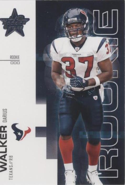 2007 Leaf Rookies & Stars Darius Walker #133