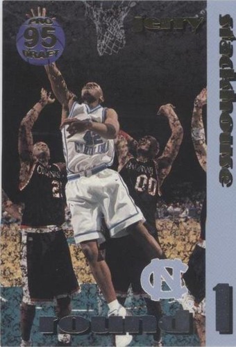 1995 Collect-A-Card Pro Draft - Jerry Stackhouse #19