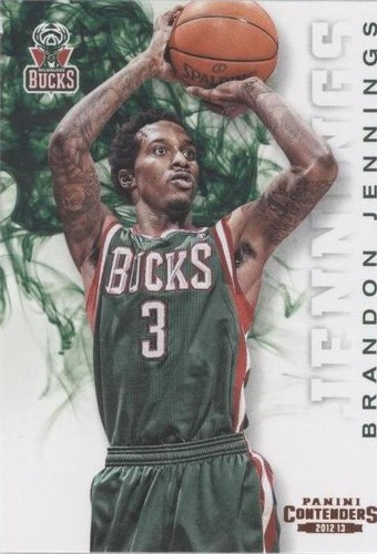 2012-13 Panini Contenders - Brandon Jennings #181