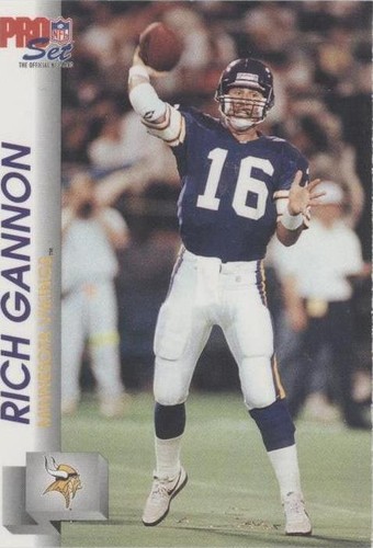 1992 Pro Set Rich Gannon #566