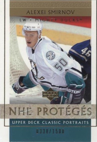 2002-03 Upper Deck Classic Portraits - Alexei Smirnov #101