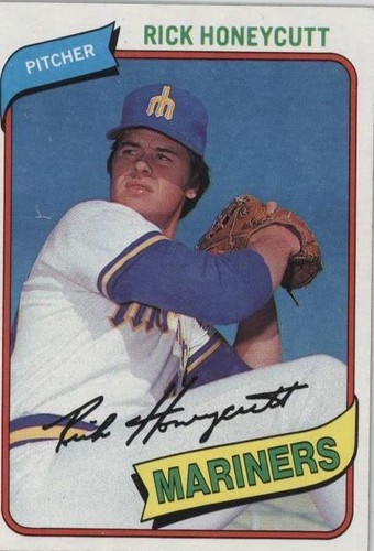 1980 Topps - Rick Honeycutt #307