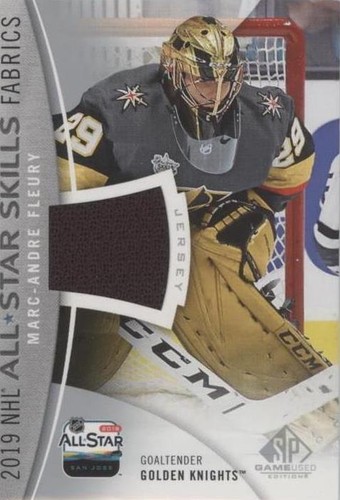 2019-20 Upper Deck SP Game Used - Marc-Andre Fleury #AS-MF