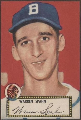 1952 Topps - Warren Spahn #33