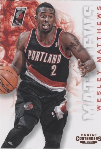 2012-13 Panini Contenders - Wesley Matthews #197