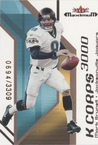 2002 Fleer Maximum Mark Brunell #13 KC