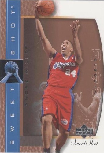 2003-04 Upper Deck Sweet Shot - Andre Miller #18