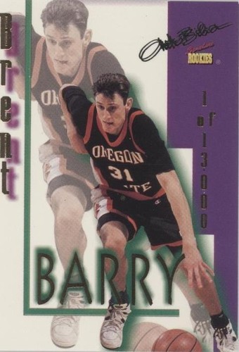 1995 Signature Rookies Autobilia - Brent Barry #15