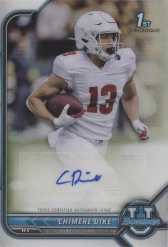 2021-22 Bowman University Chimere Dike #BCPA-CD