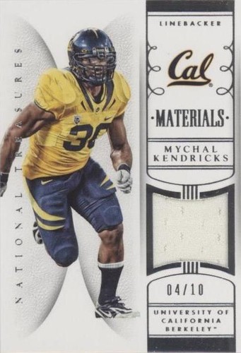 2015 Panini National Treasures College Mychal Kendricks #90