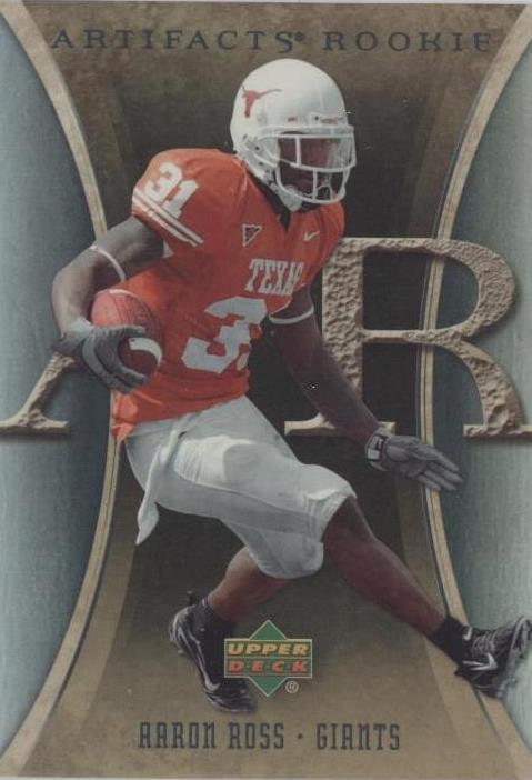 2007 Upper Deck Artifacts Aaron Ross #101