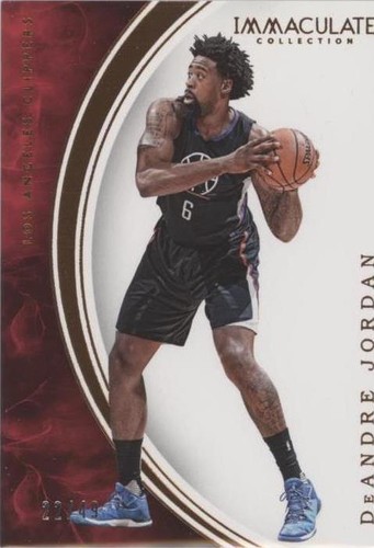 2015-16 Panini Immaculate Collection - DeAndre Jordan #22
