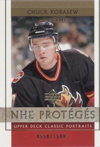2002-03 Upper Deck Classic Portraits - Chuck Kobasew #105