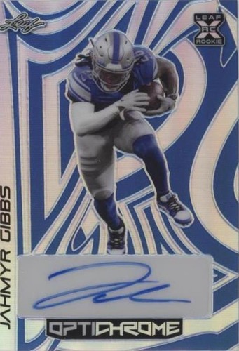 2023 Leaf Eclectic Jahmyr Gibbs #OA-JG1