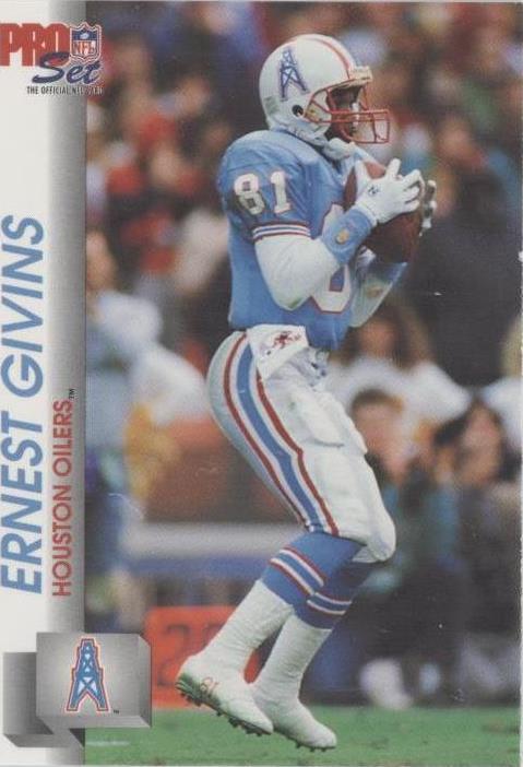 1992 Pro Set Ernest Givins #510