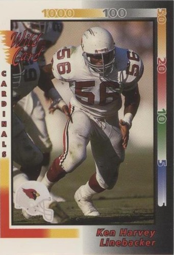 1992 Wild Card Ken Harvey #36
