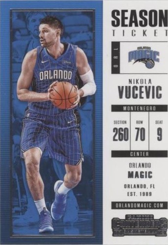 2017-18 Panini Contenders - Nikola Vucevic #32