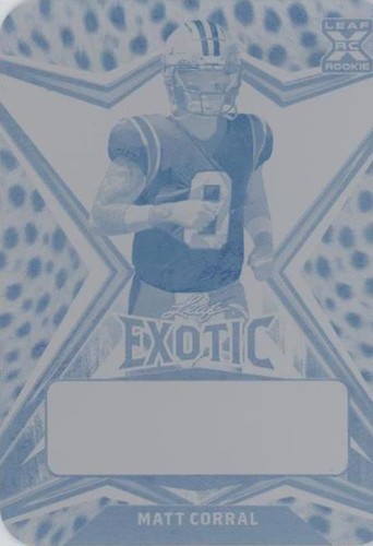 2022 Leaf Exotic Matt Corral #BA-MC2