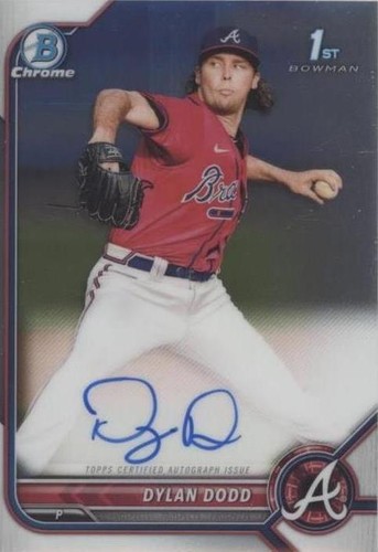 2022 Bowman Chrome - Dylan Dodd #CPA-DD