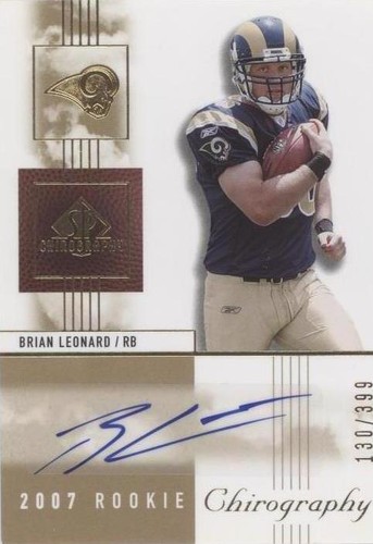 2007 SP Chirography Brian Leonard #109