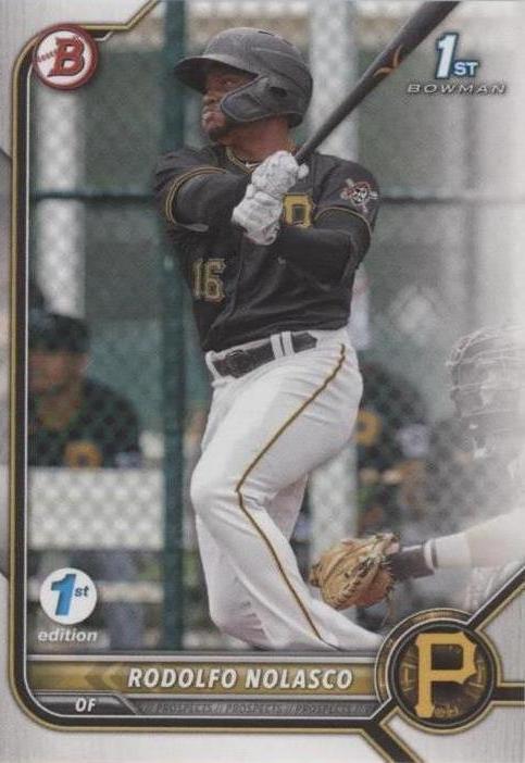 2022 Bowman 1st Edition - Rodolfo Nolasco #BPPF-69