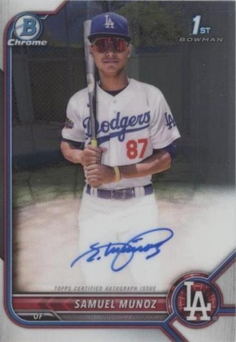 2022 Bowman Chrome - Samuel Munoz #CPA-SM