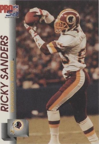 1992 Pro Set Ricky Sanders #678