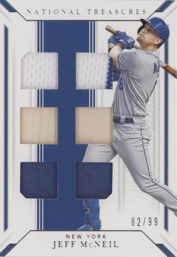 2019 Panini National Treasures - Jeff McNeil #GGMS-JM