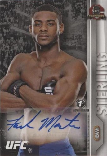2015 Topps UFC Champions - Aljamain Sterling #FA-AST